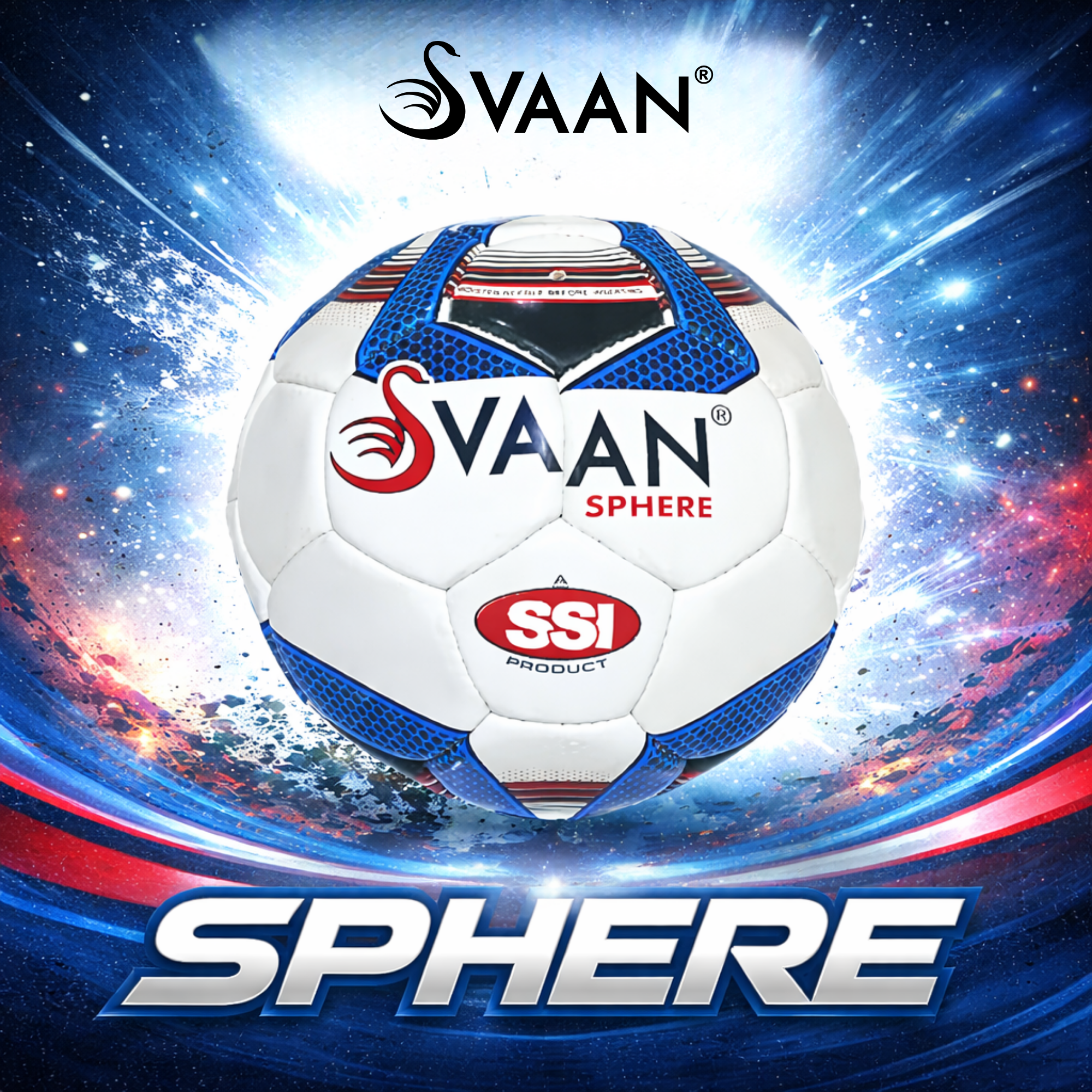 SVAAN SPHERE FOOTBALL PROFESSIONAL FOOTBALL H/S NO.5