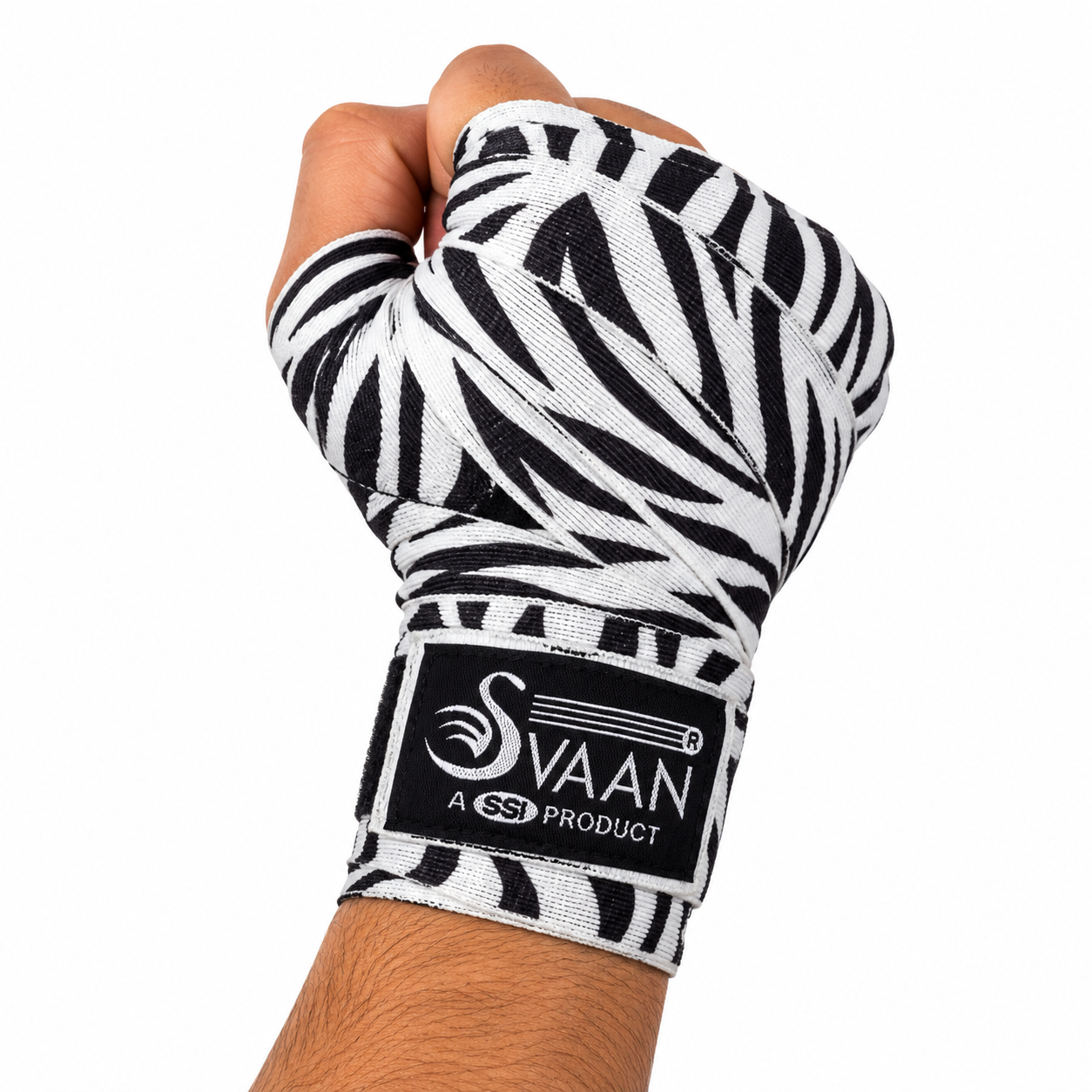SVAAN BOXING HANDWRAP ZEBRA